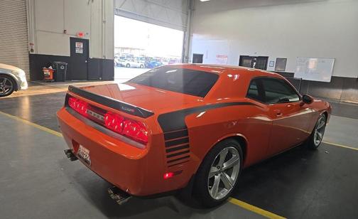 Orange 2008 Dodge Challenger SRT8