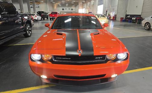 Orange 2008 Dodge Challenger SRT8