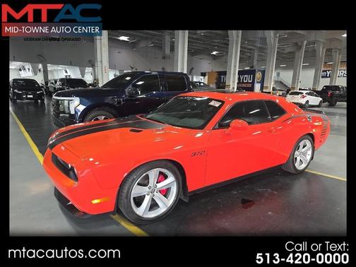 Orange 2008 Dodge Challenger SRT8