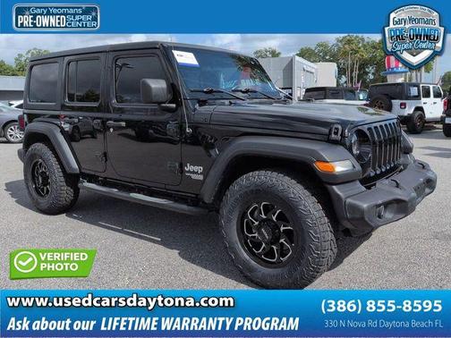 Black Clearcoat 2019 Jeep Wrangler Unlimited Sport