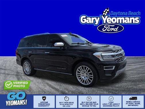 Black Metallic 2022 Ford Expedition Platinum
