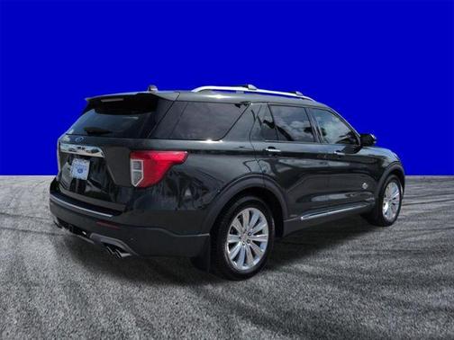 Green Metallic 2022 Ford Explorer King Ranch
