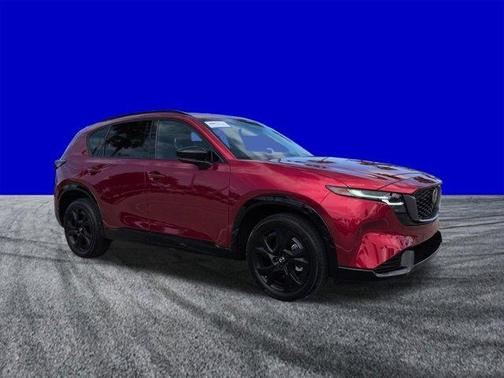 Soul Red Crystal Metallic 2026 Mazda CX-5 Premium Plus