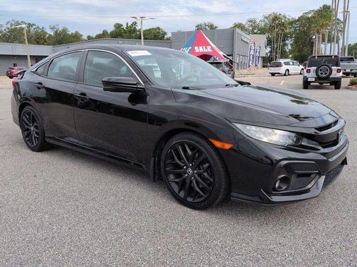 Lunar Silver Metallic 2020 Honda Civic Si Base