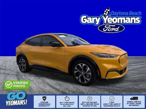 Cyber Orange Metallic Tricoat 2023 Ford Mustang Mach-E Premium