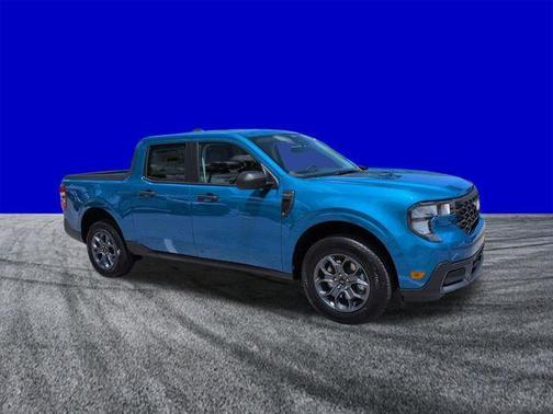 Blue 2026 Ford Maverick XLT