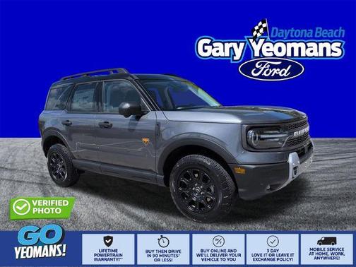Gray 2026 Ford Bronco Sport Badlands SUV