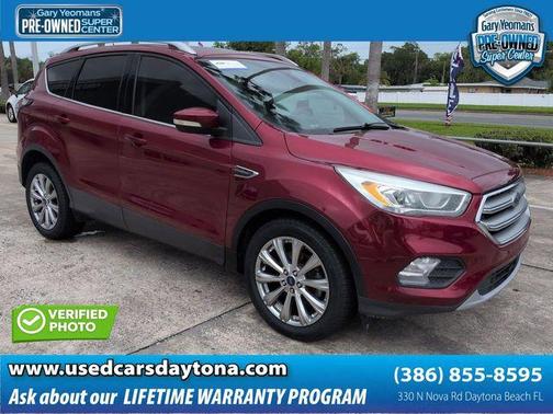 Ruby Red Metallic 2017 Ford Escape Titanium