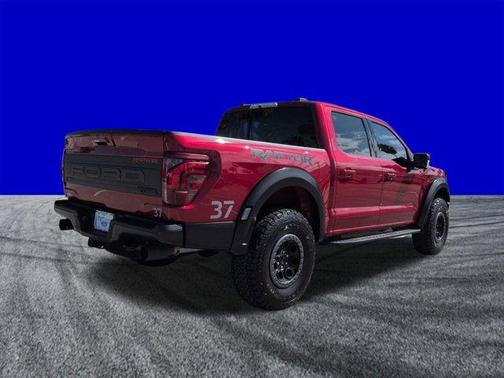 Red Metallic 2025 Ford F-150 Raptor