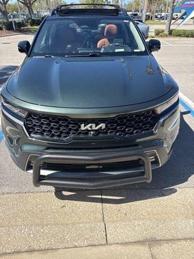 Aruba Green 2022 Kia Sorento SX Prestige