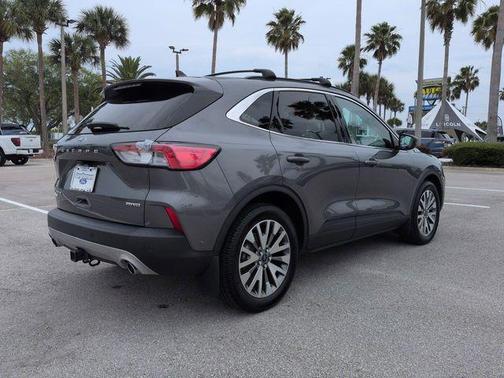 Gray Metallic 2021 Ford Escape Titanium