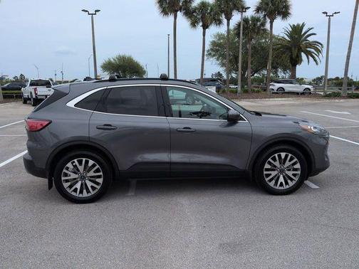 Gray Metallic 2021 Ford Escape Titanium