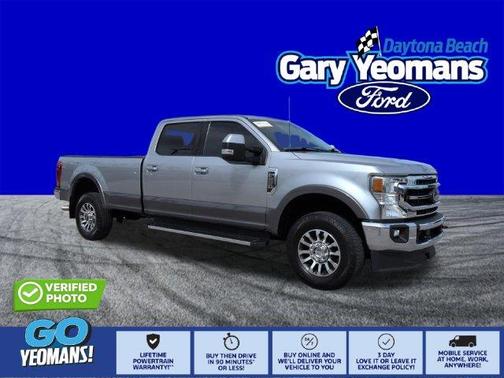 Silver 2021 Ford F-250 Lariat