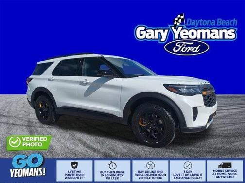 White Metallic 2026 Ford Explorer Tremor