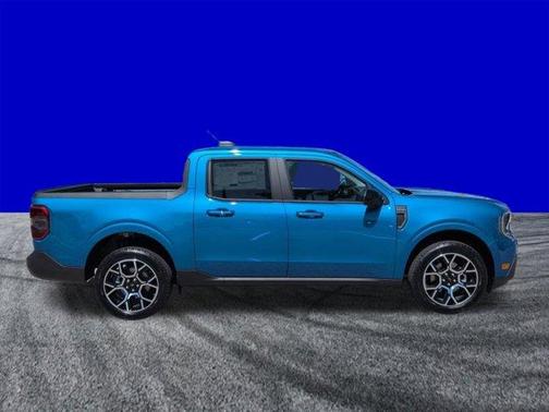 Blue 2026 Ford Maverick Lariat
