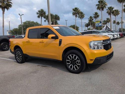 Orange Metallic 2022 Ford Maverick Lariat