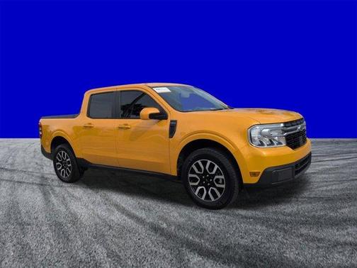 Orange Metallic 2022 Ford Maverick Lariat