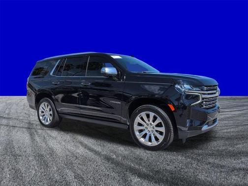 Midnight Blue Metallic 2021 Chevrolet Tahoe Premier