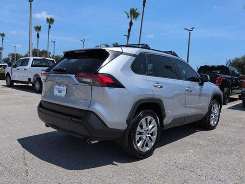 Silver Sky Metallic 2024 Toyota RAV4 XLE Premium