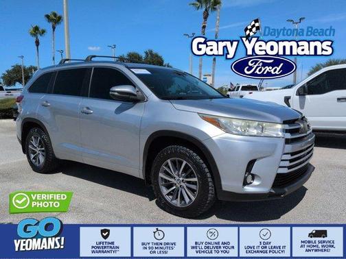 Celestial Silver Metallic 2018 Toyota Highlander XLE