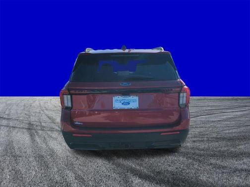 Red Metallic 2026 Ford Explorer ST-Line