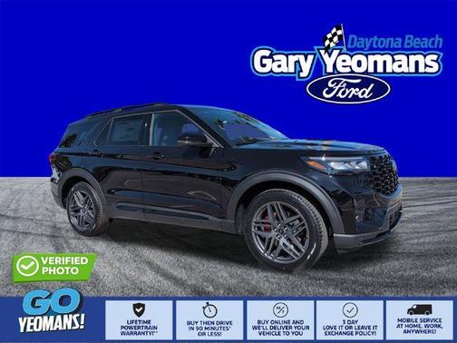 Black 2026 Ford Explorer ST SUV