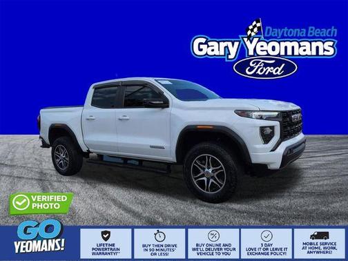Summit White 2023 GMC Canyon Elevation