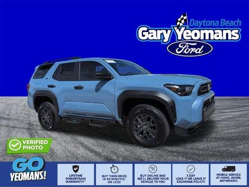Blue 2026 Toyota 4Runner SR5