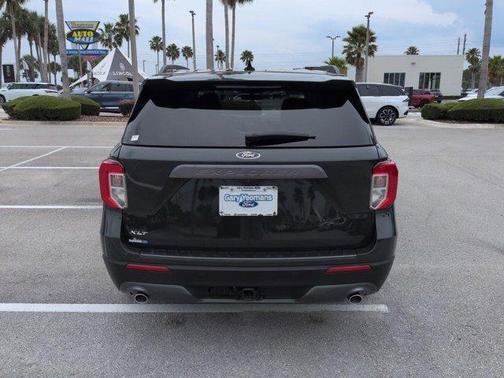 Forged Green Metallic 2024 Ford Explorer XLT