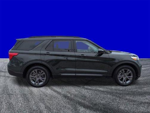 Green Metallic 2024 Ford Explorer XLT