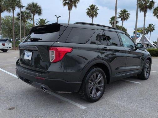 Green Metallic 2024 Ford Explorer XLT