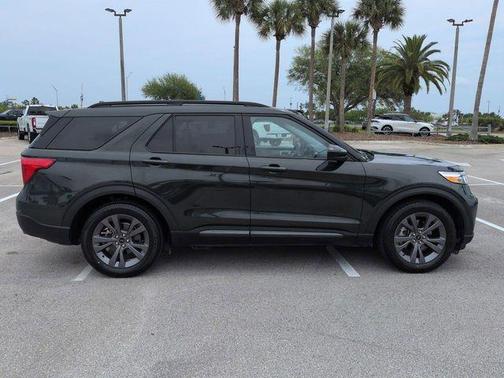 Green Metallic 2024 Ford Explorer XLT
