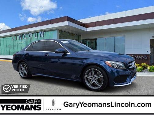 Brilliant Blue Metallic 2017 Mercedes-Benz C-Class C 300