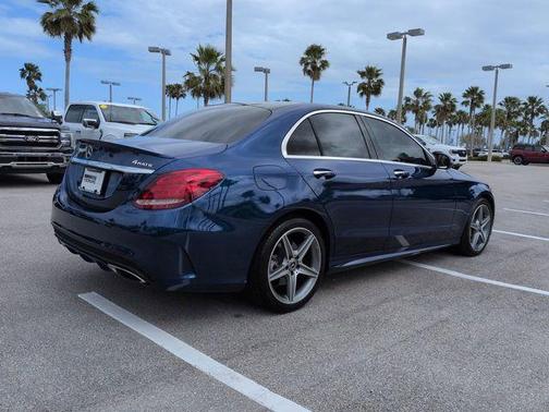 Brilliant Blue Metallic 2017 Mercedes-Benz C-Class C 300