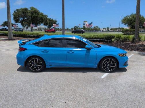 Blue 2022 Honda Civic Sport Touring