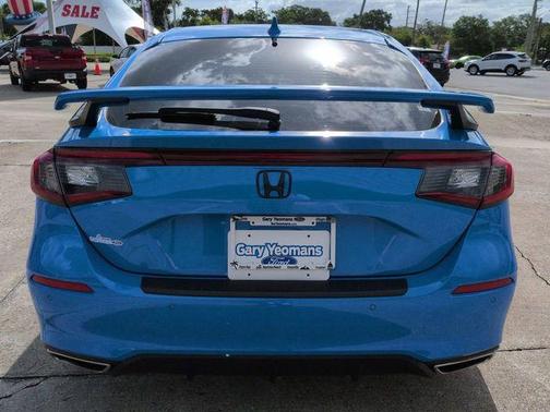 Blue 2022 Honda Civic Sport Touring