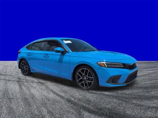 Blue 2022 Honda Civic Sport Touring