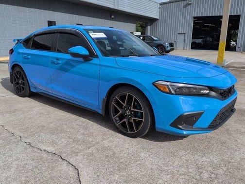 Blue 2022 Honda Civic Sport Touring