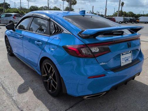 Blue 2022 Honda Civic Sport Touring