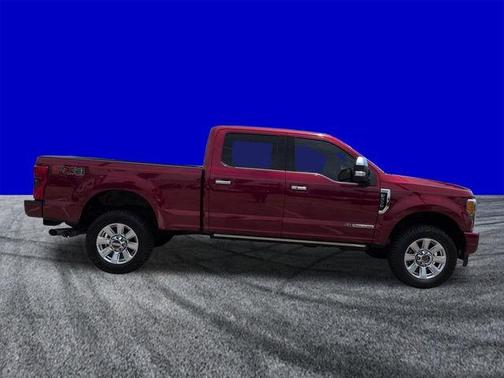 Ruby Red Metallic 2017 Ford F-350 Platinum