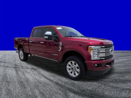 Ruby Red Metallic 2017 Ford F-350 Platinum