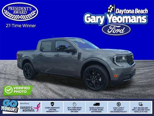 Gray 2026 Ford Maverick Lariat Truck