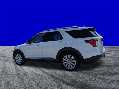 White Metallic 2020 Ford Explorer Limited