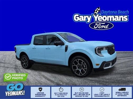 Light Blue 2026 Ford Maverick Lariat
