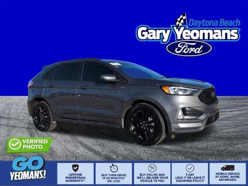 Carbonized Gray Metallic 2022 Ford Edge ST Line