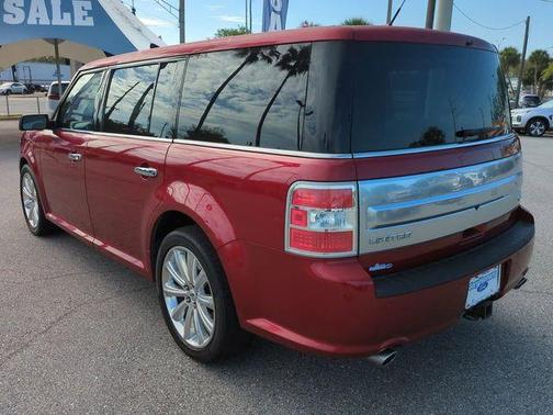 Ruby Red 2018 Ford Flex Limited