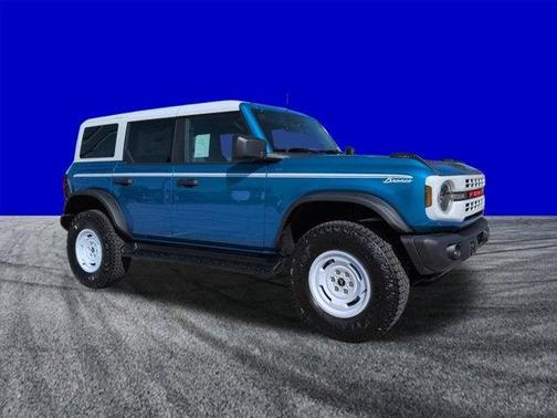 Blue 2026 Ford Bronco Heritage Edition