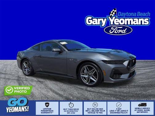 Gray Metallic 2025 Ford Mustang GT