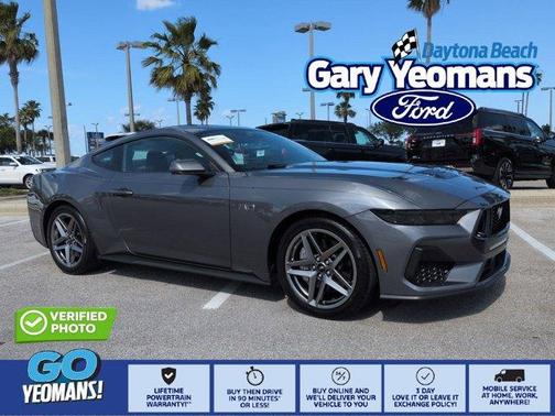 Gray Metallic 2025 Ford Mustang GT