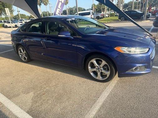 Blue Metallic 2014 Ford Fusion SE